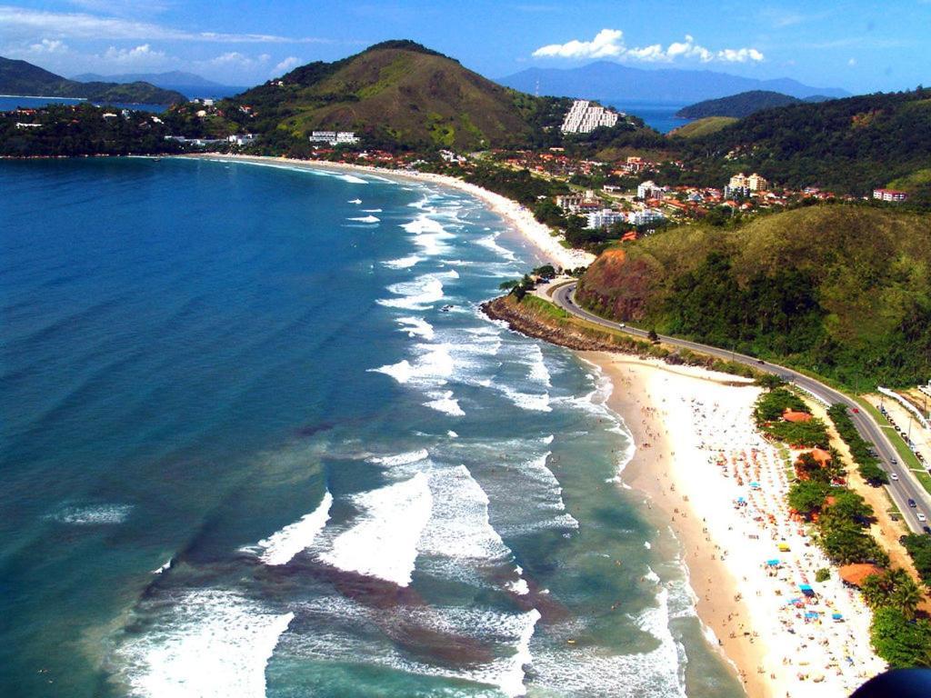 Lindo Apartamento Beira-Mar - Ubatuba-Sp Kültér fotó