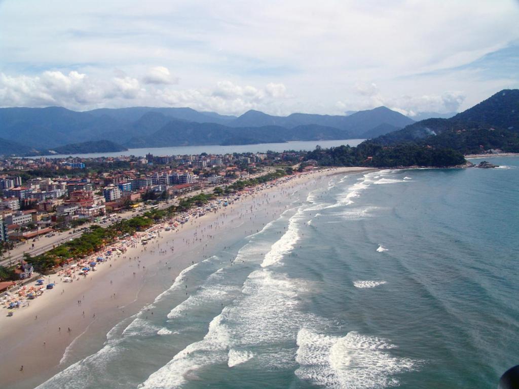 Lindo Apartamento Beira-Mar - Ubatuba-Sp Kültér fotó